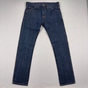 Round House Slim Fit 14.5 oz. Jeans Mens Size 34x34 Blue Cotton Denim